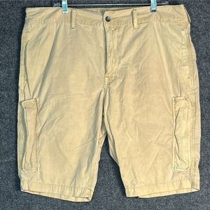 True Religion Men's Tan Cargo Shorts